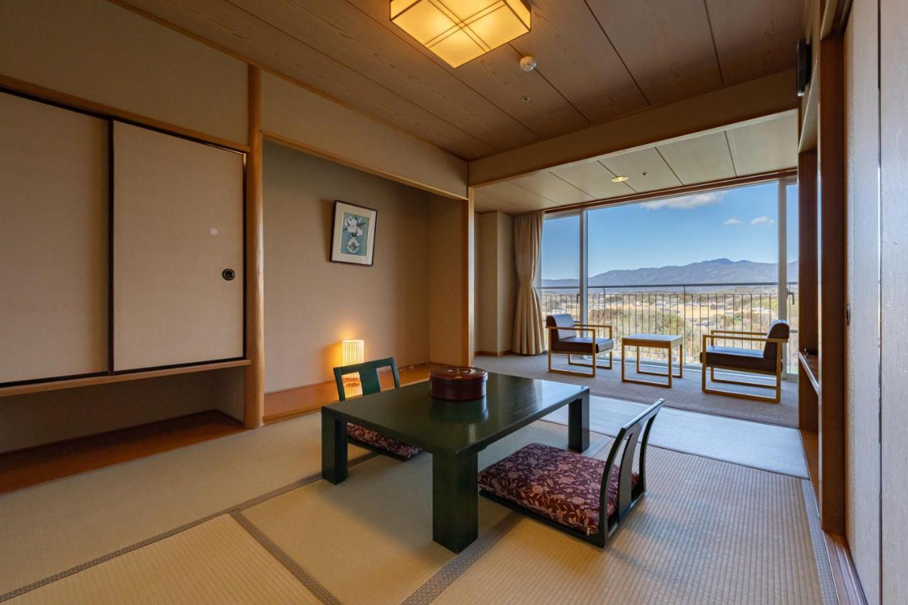 Enakyo Onsen Hotel Yuzuriha Esterno foto